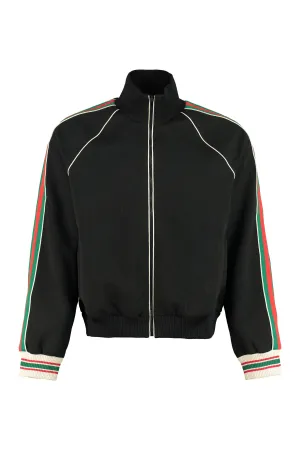 Gucci GG-Jacquard Zip-Up Track Jacket