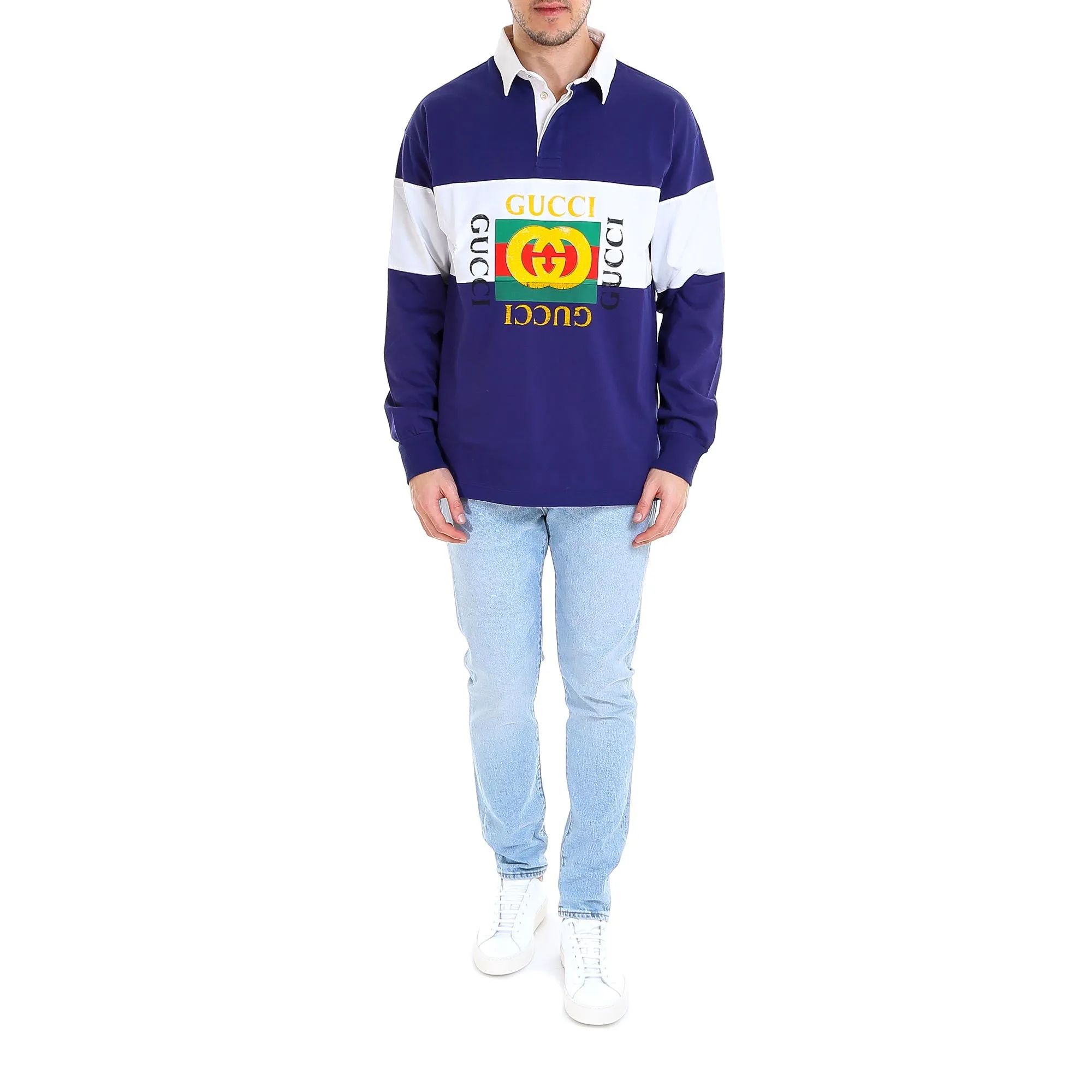Gucci Logo Rugby Polo Shirt