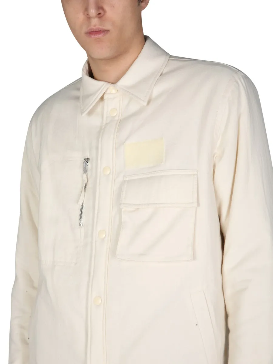Helmut Lang Buttoned Shirt Jacket