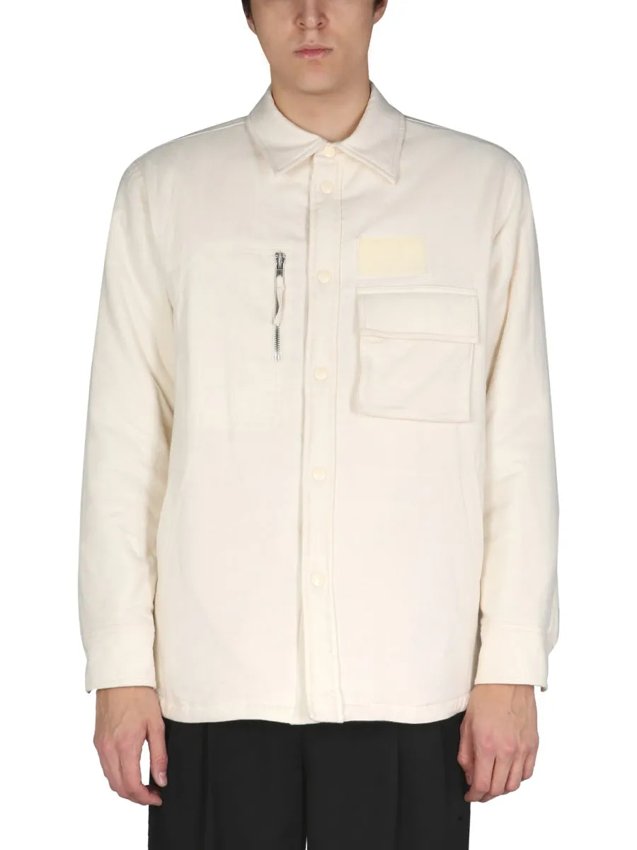 Helmut Lang Buttoned Shirt Jacket
