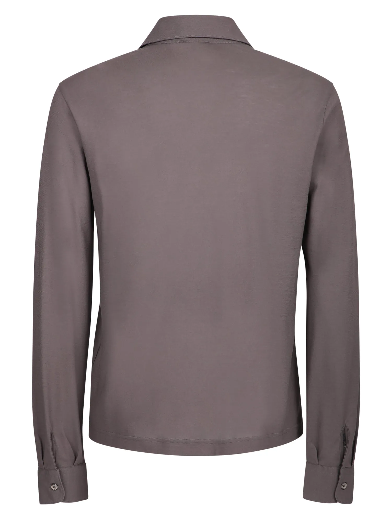 Herno Buttoned Long Sleeve Polo Shirt
