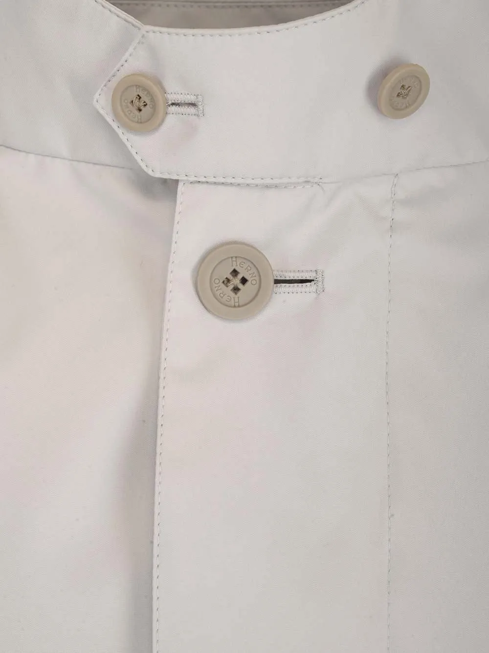 Herno High-Neck Buttoned Jacket