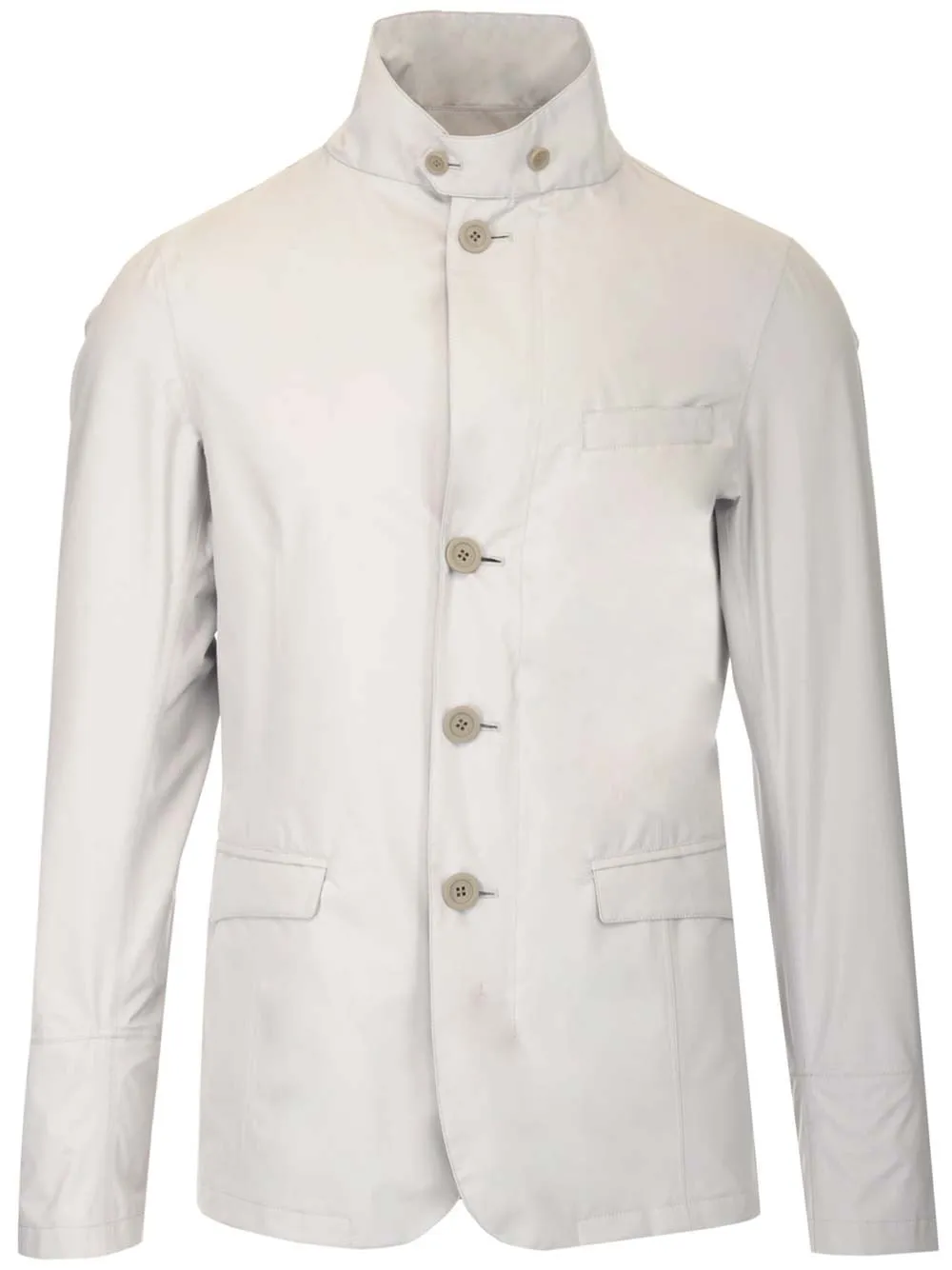 Herno High-Neck Buttoned Jacket