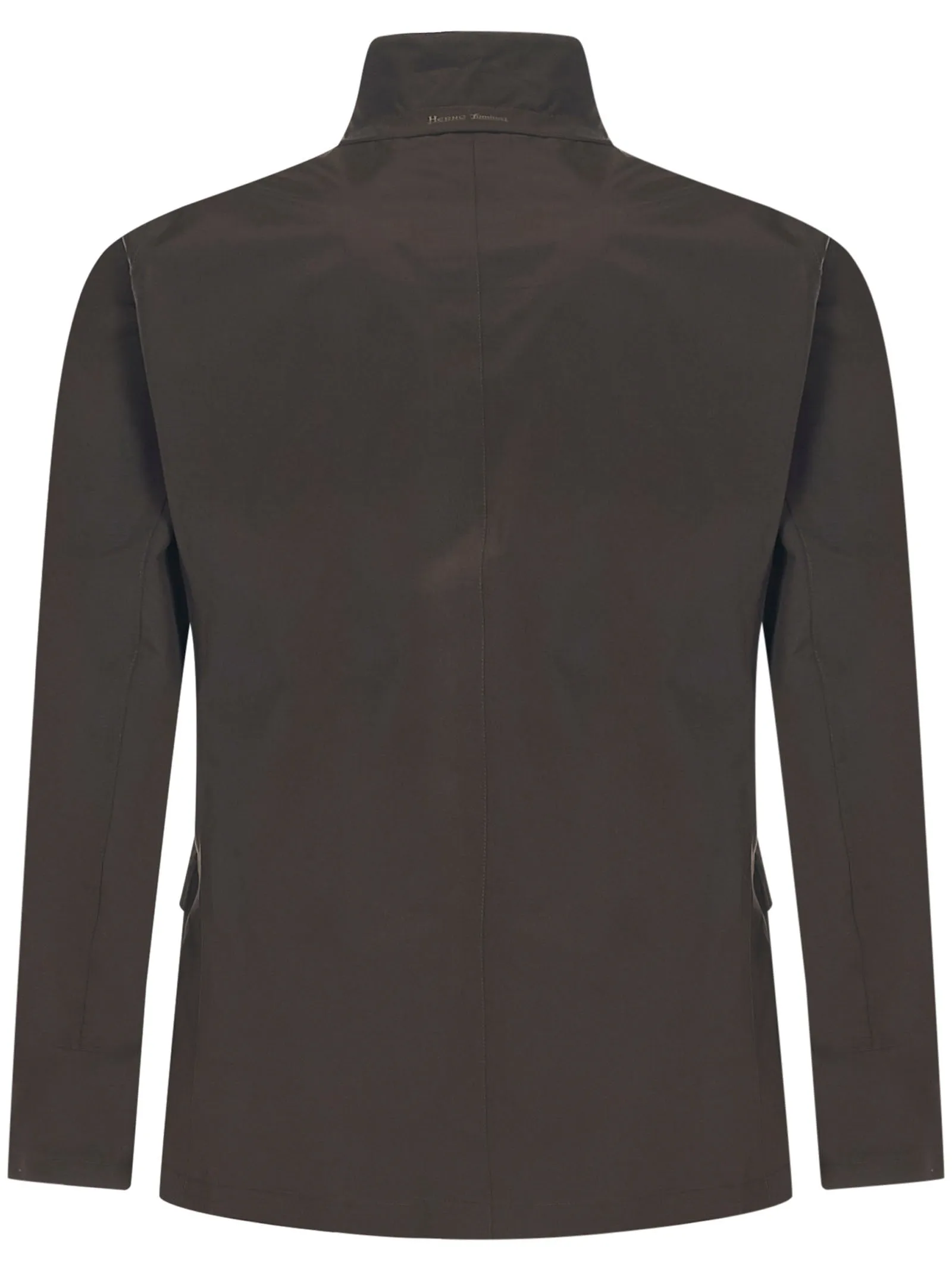 Herno High-Neck Buttoned Jacket