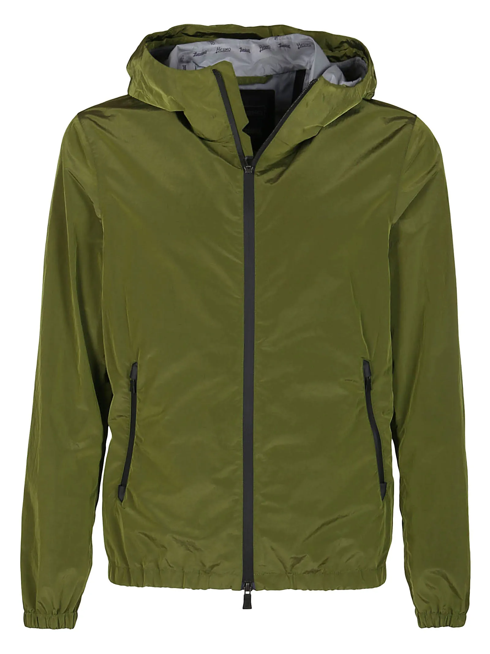 Herno Hooded Zip-Up Jacket