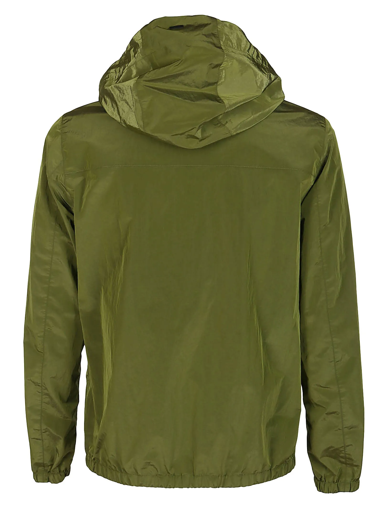 Herno Hooded Zip-Up Jacket