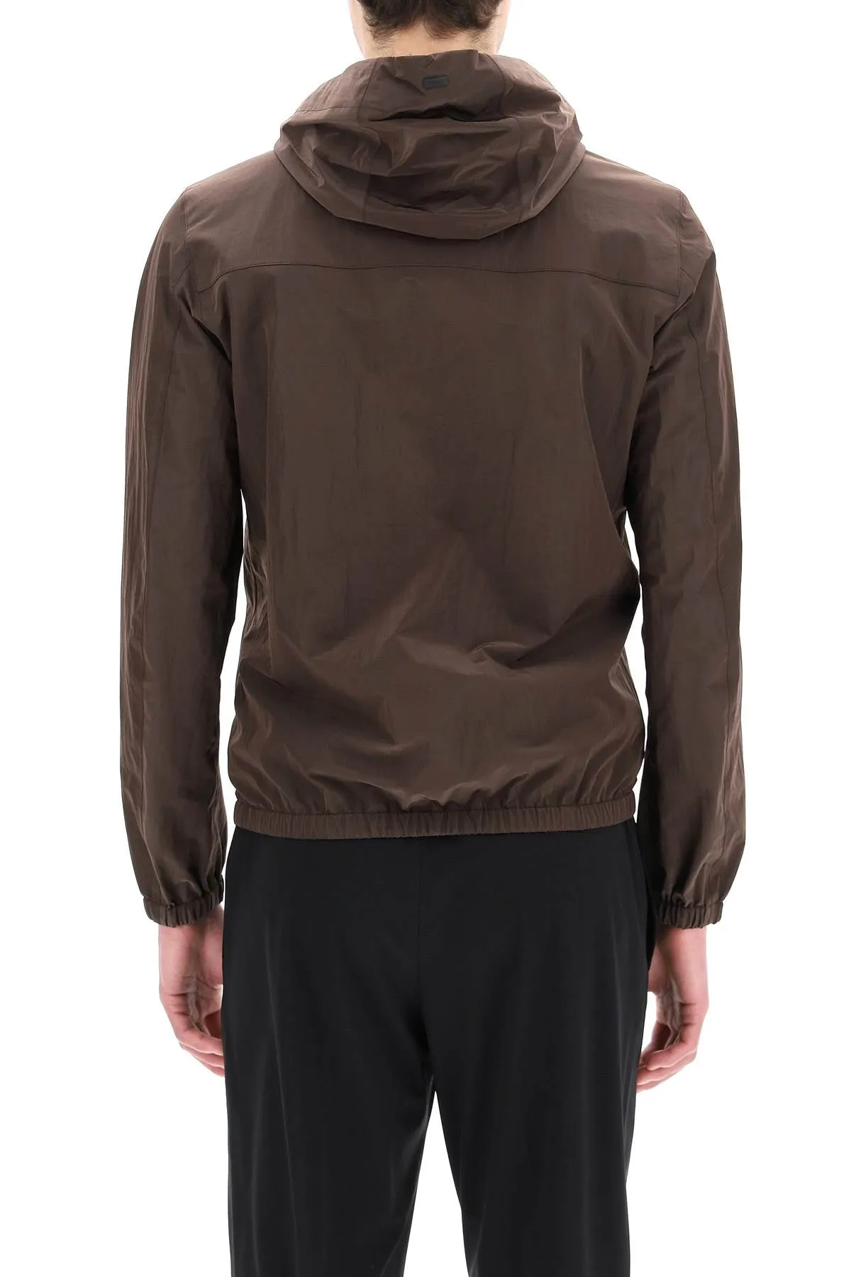 Herno Hooded Zip-Up Jacket