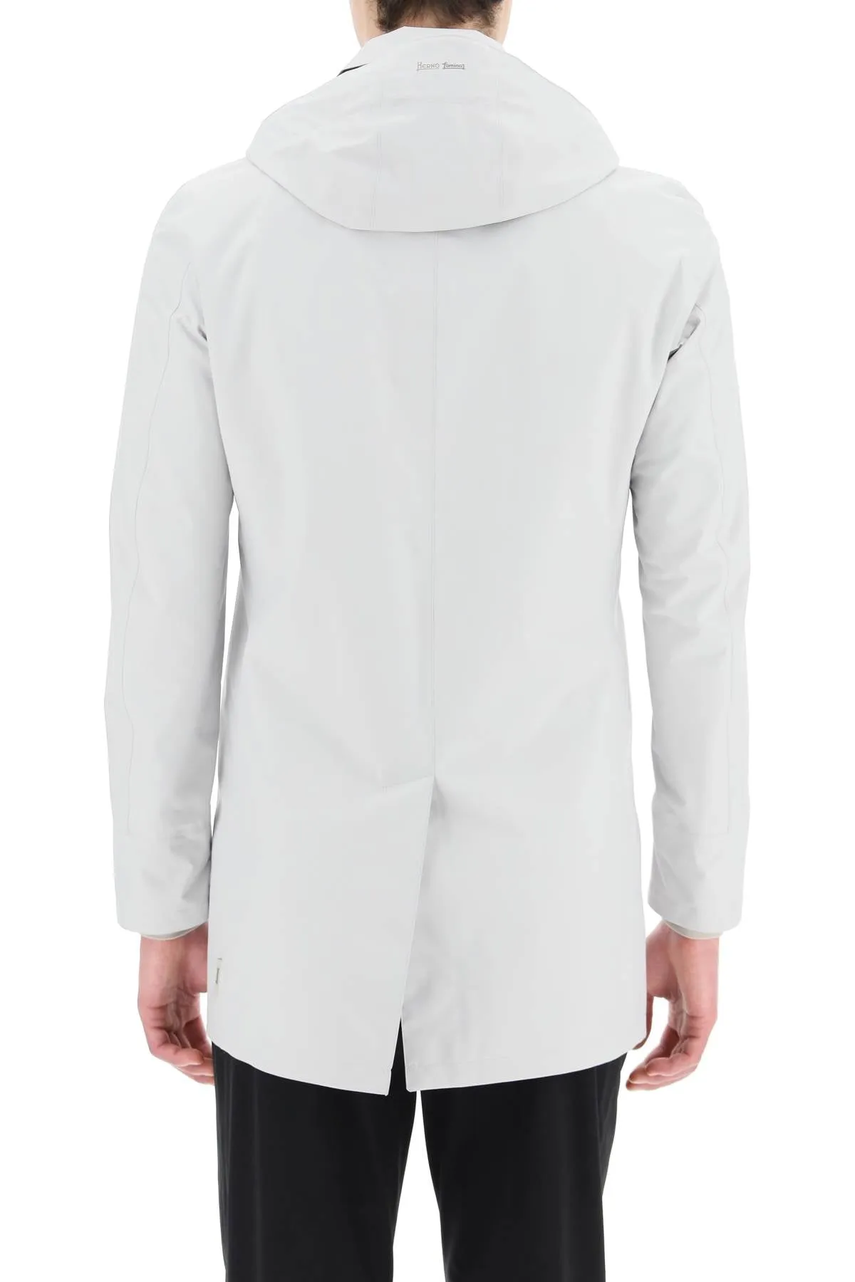 Herno Long-Sleeved Hooded Jacket