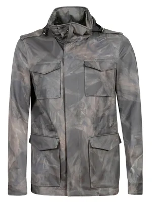 Herno Tie-Dyed Hooded Jacket