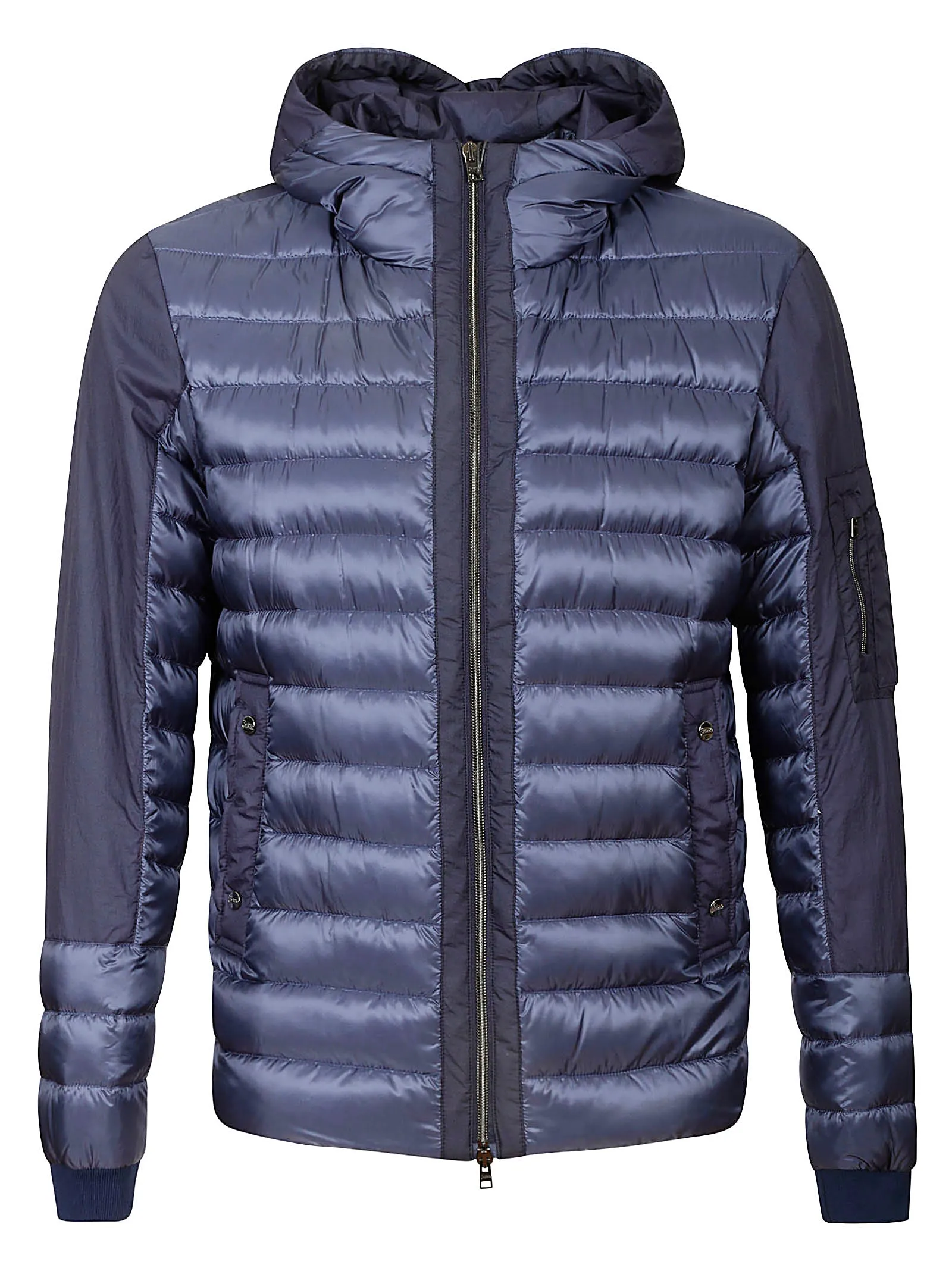 Herno Ultralight Hooded Bomber Jacket