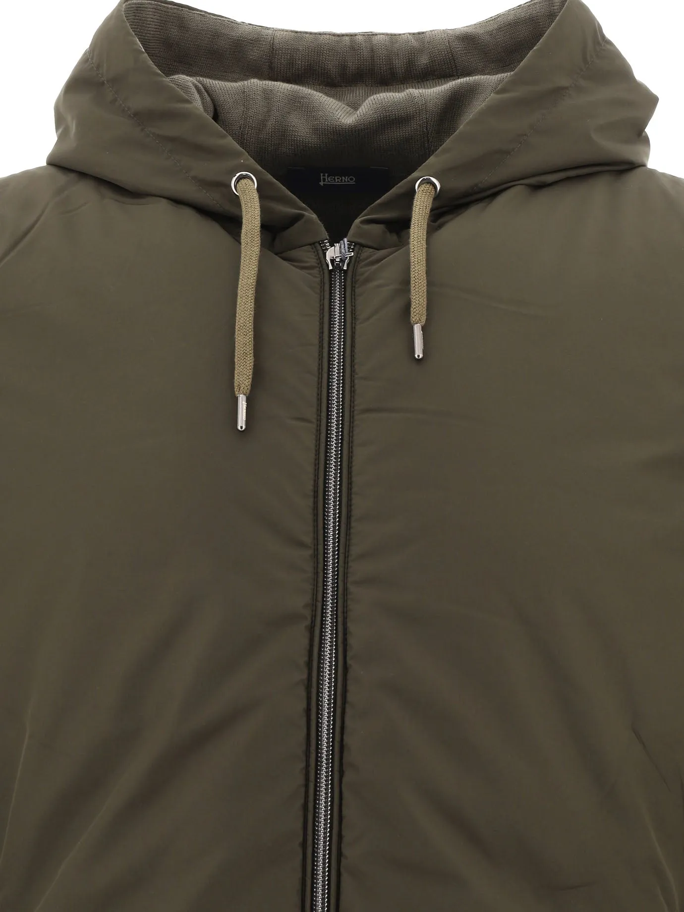 Herno Zip-Up Hooded Jacket