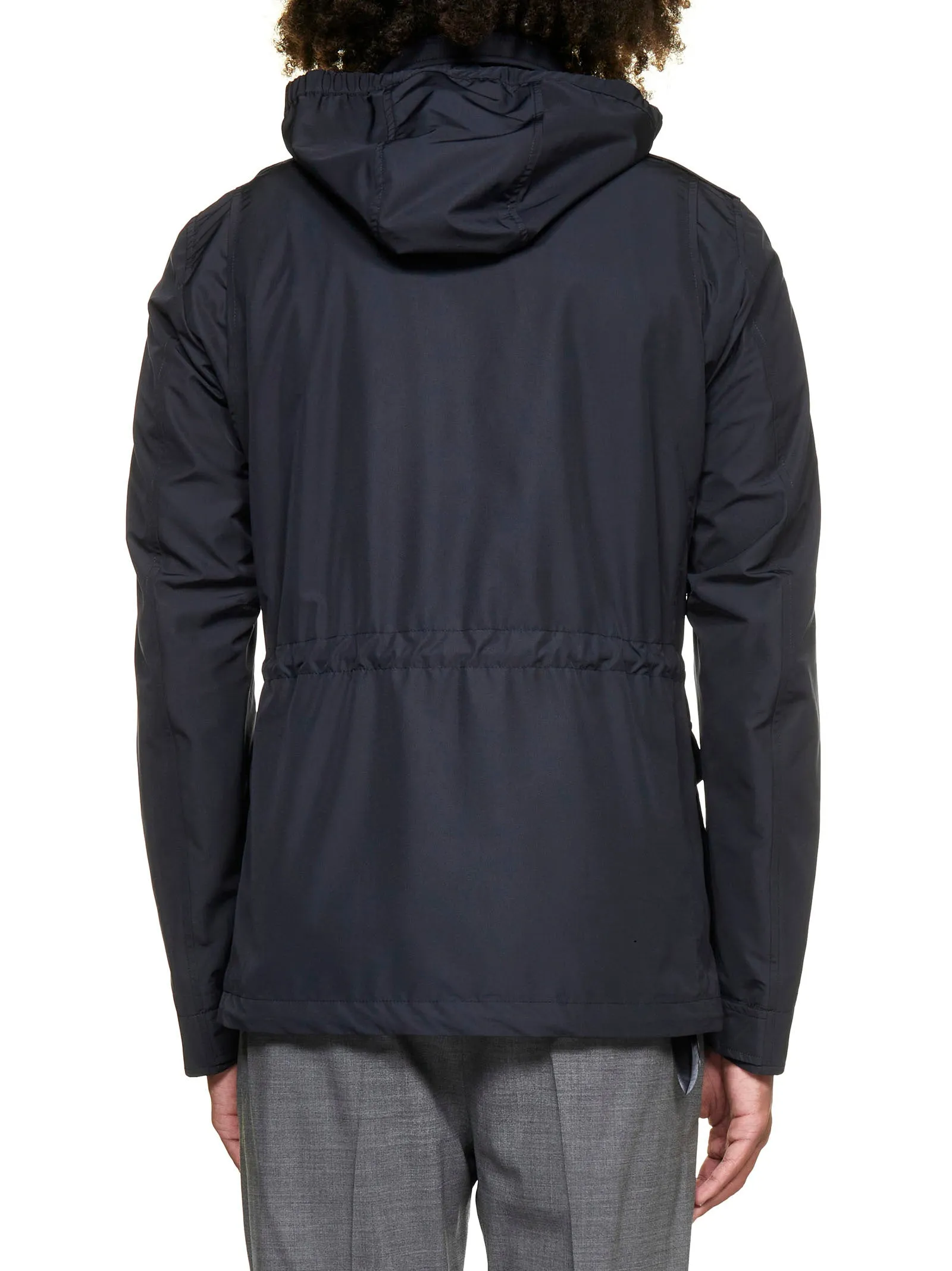 Herno Zipped Hooded Jacket