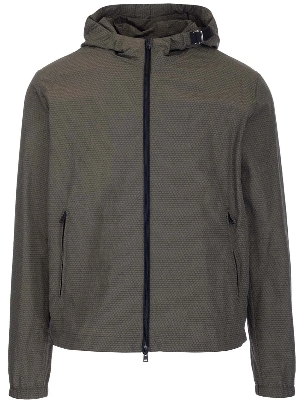 Herno Zipped Hooded Jacket