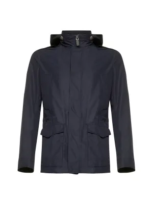 Herno Zipped Hooded Jacket