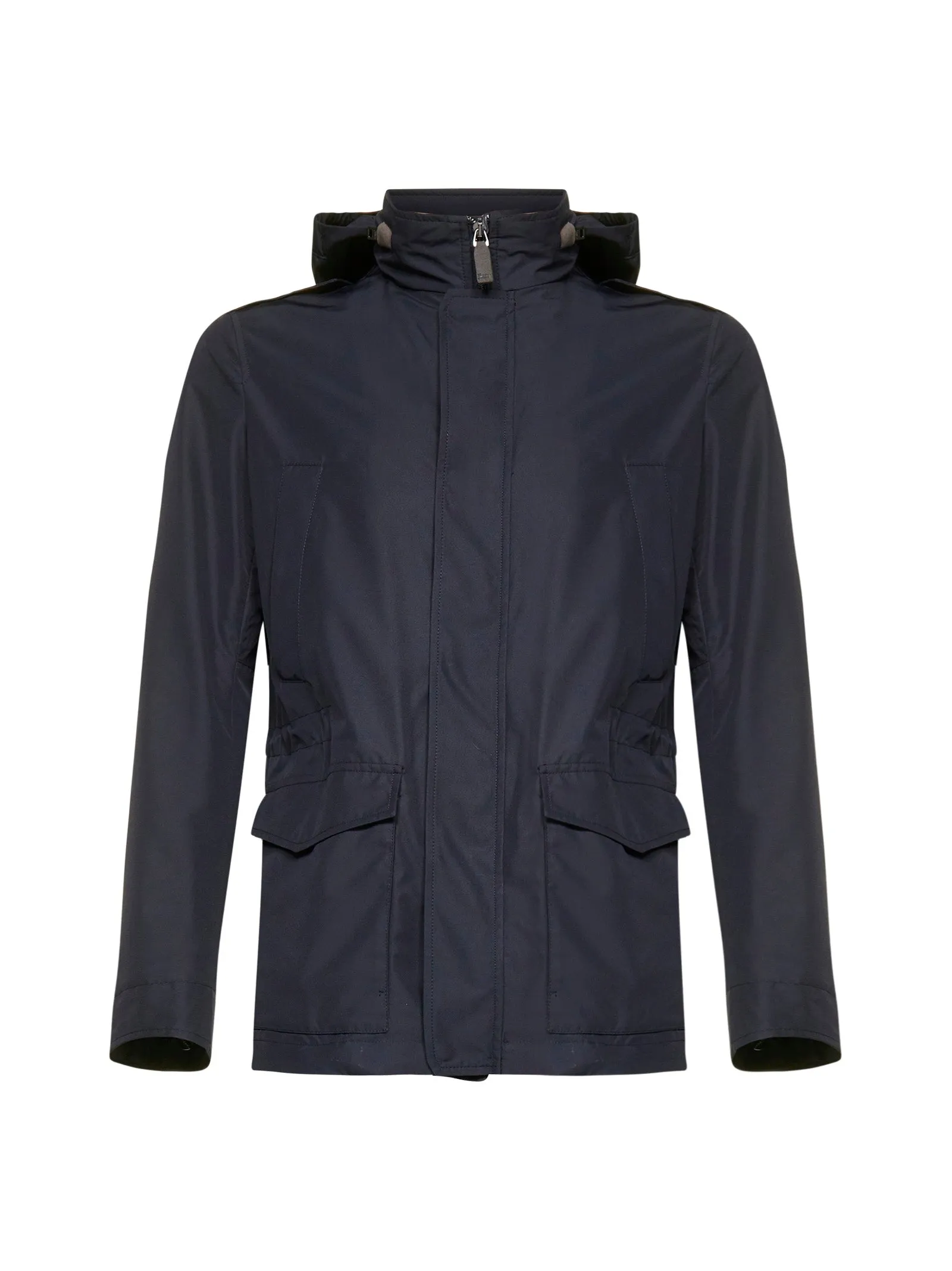 Herno Zipped Hooded Jacket
