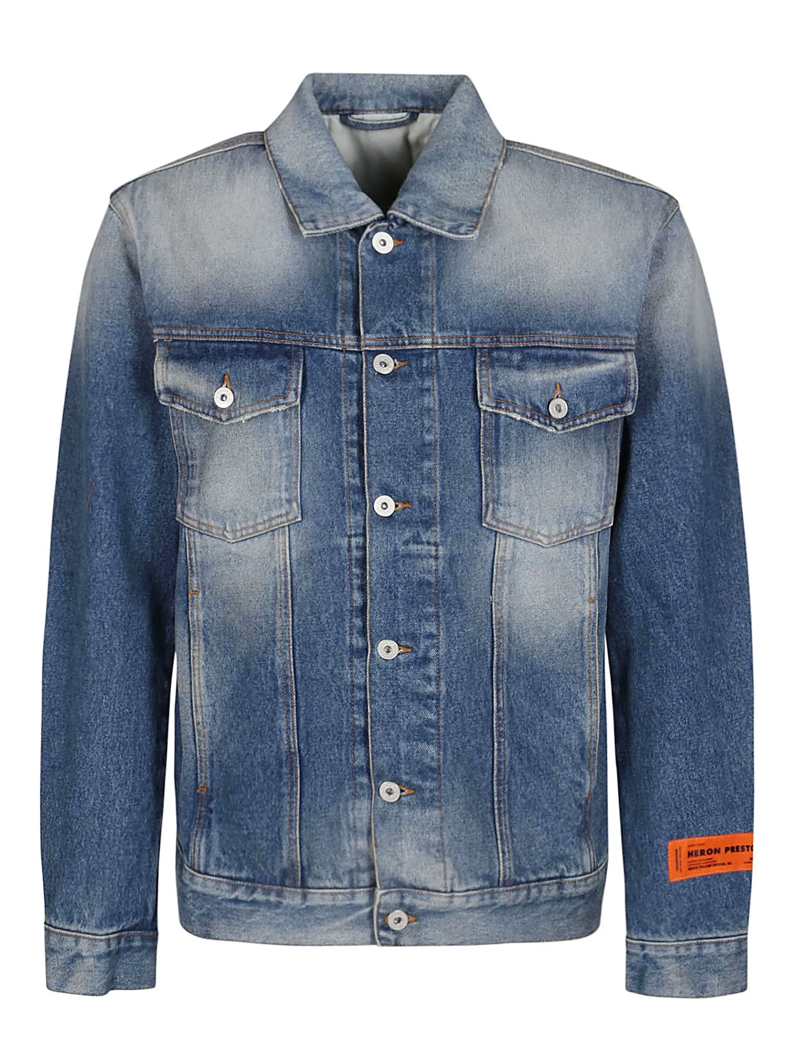 Heron Preston Denim Buttoned Jacket