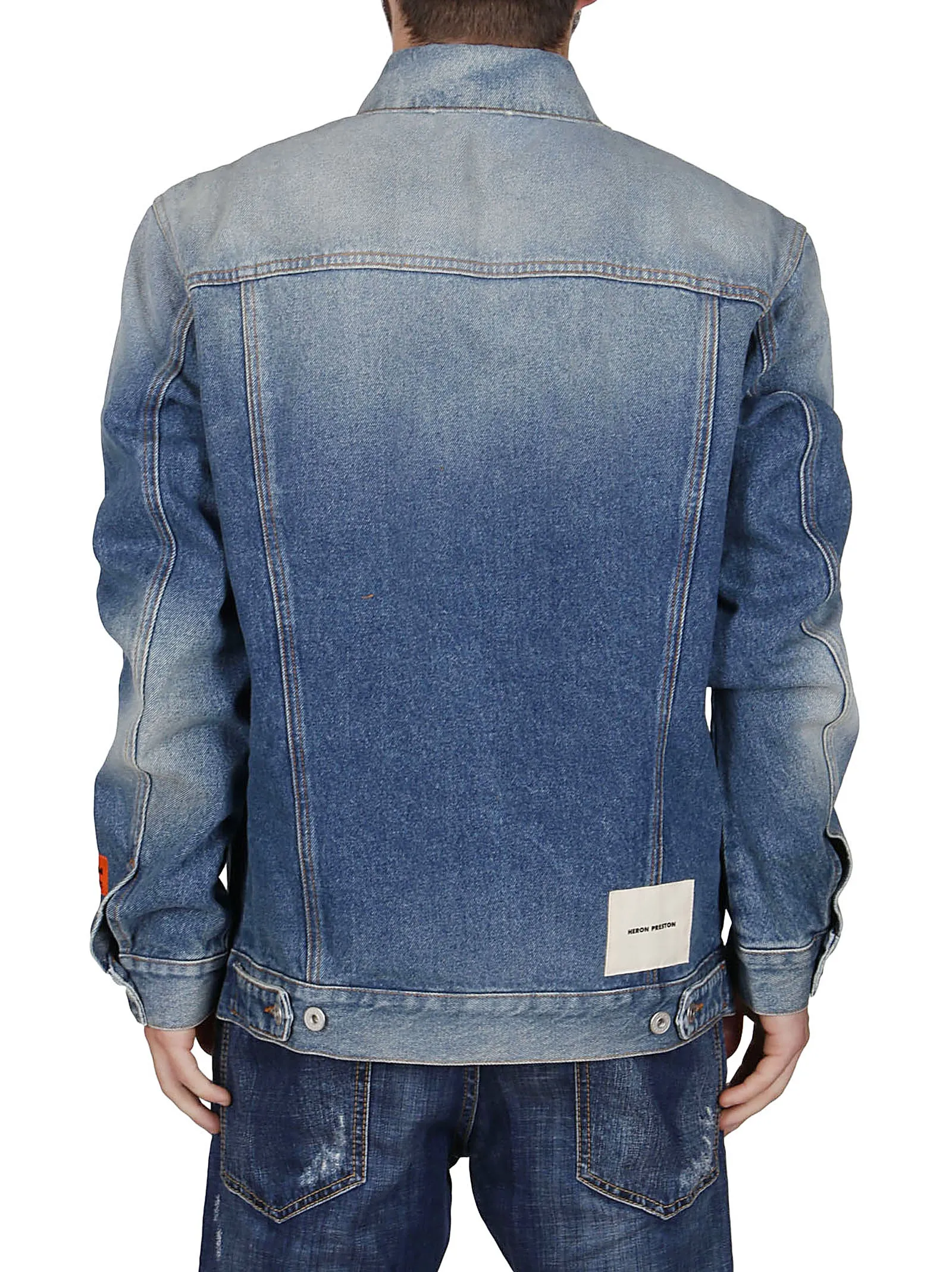 Heron Preston Denim Buttoned Jacket