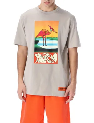 Heron Preston Logo Patch Crewneck T-Shirt