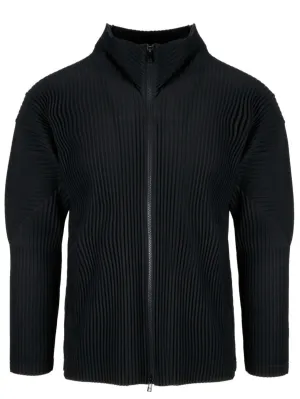 Homme Pliss Issey Miyake Pleated High-Neck Jacket