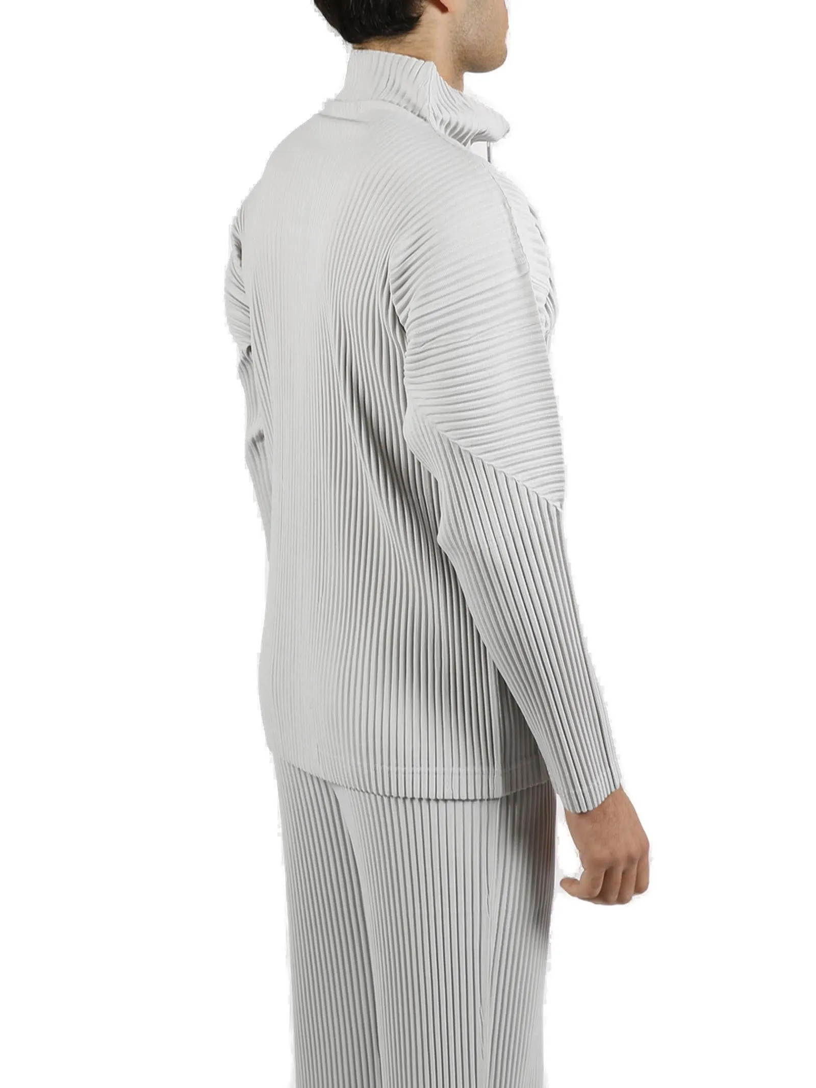 Homme Pliss Issey Miyake Zip-Up Jacket