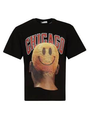 Ih Nom Uh Nit Chicago Graphic Printed T-Shirt