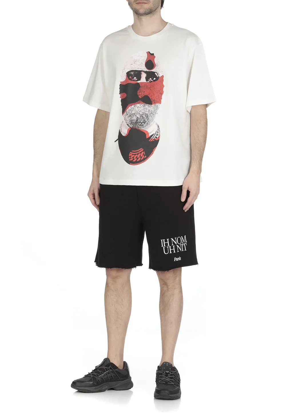 Ih Nom Uh Nit Graphic Print Round Neck T-Shirt