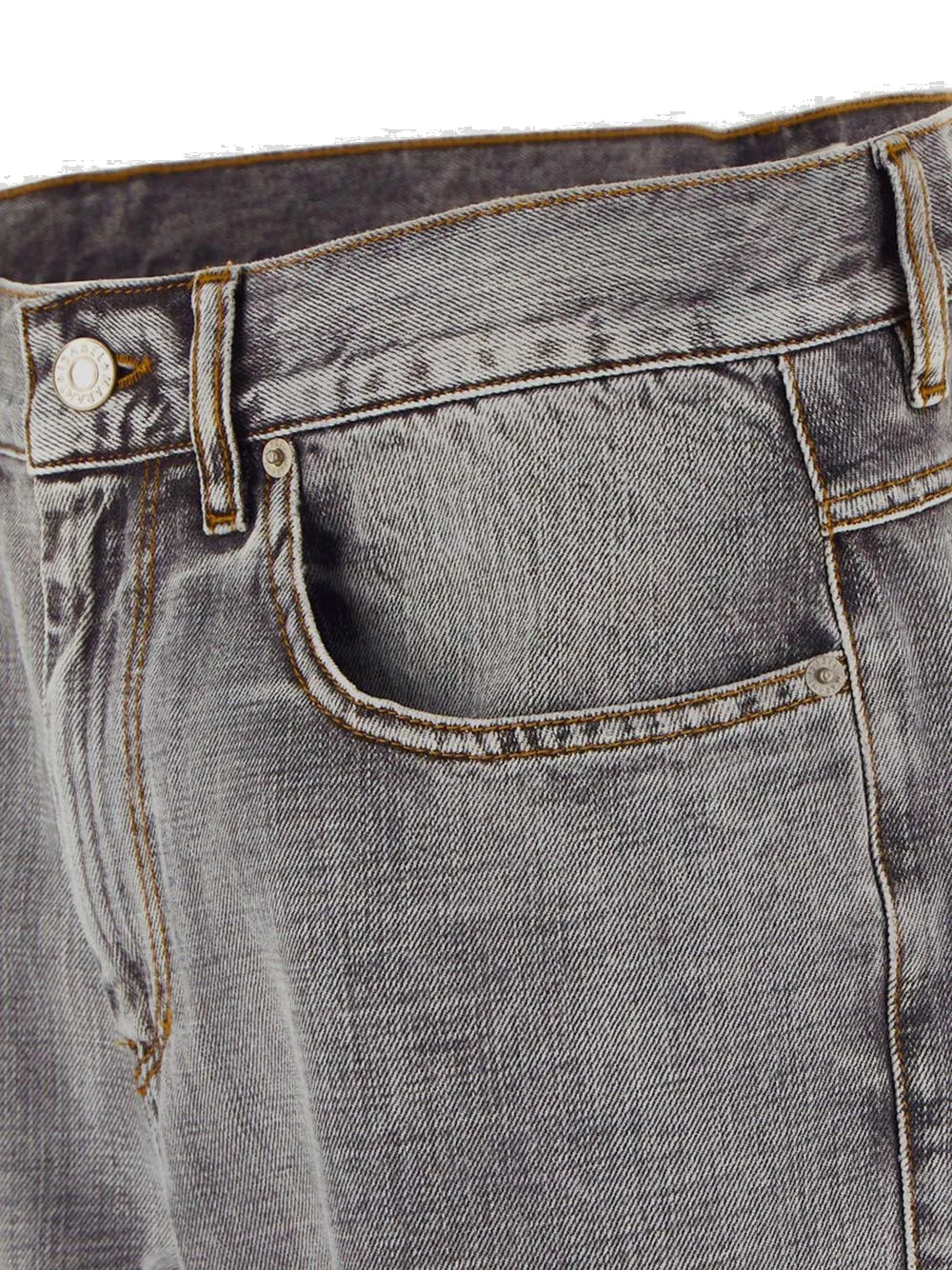 Isabel Marant Button Detailed Straight Leg Jeans