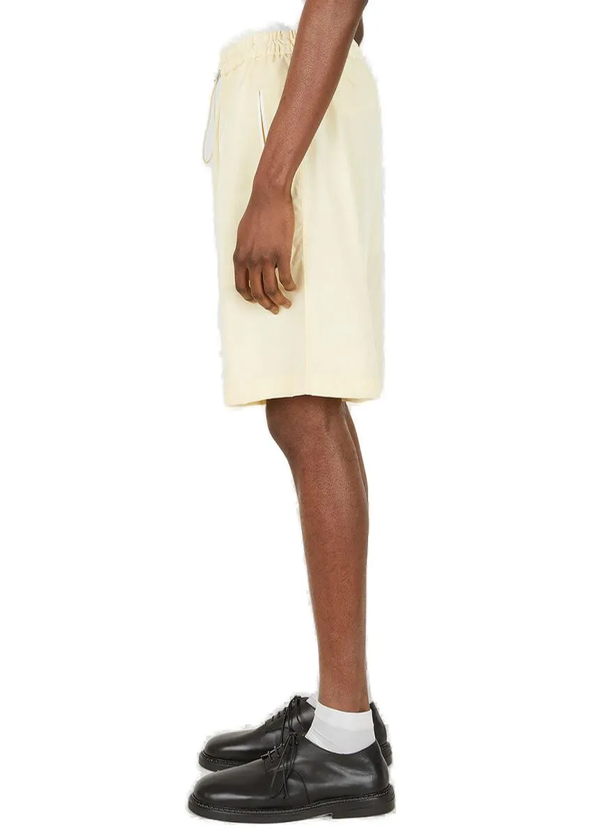 Jil Sander  Drawstring Elastic Waist Shorts