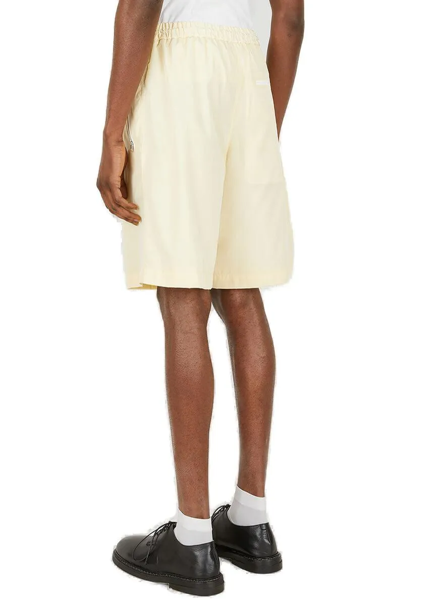 Jil Sander  Drawstring Elastic Waist Shorts