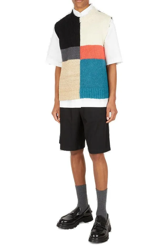 Jil Sander High Waist Knee-Length Shorts