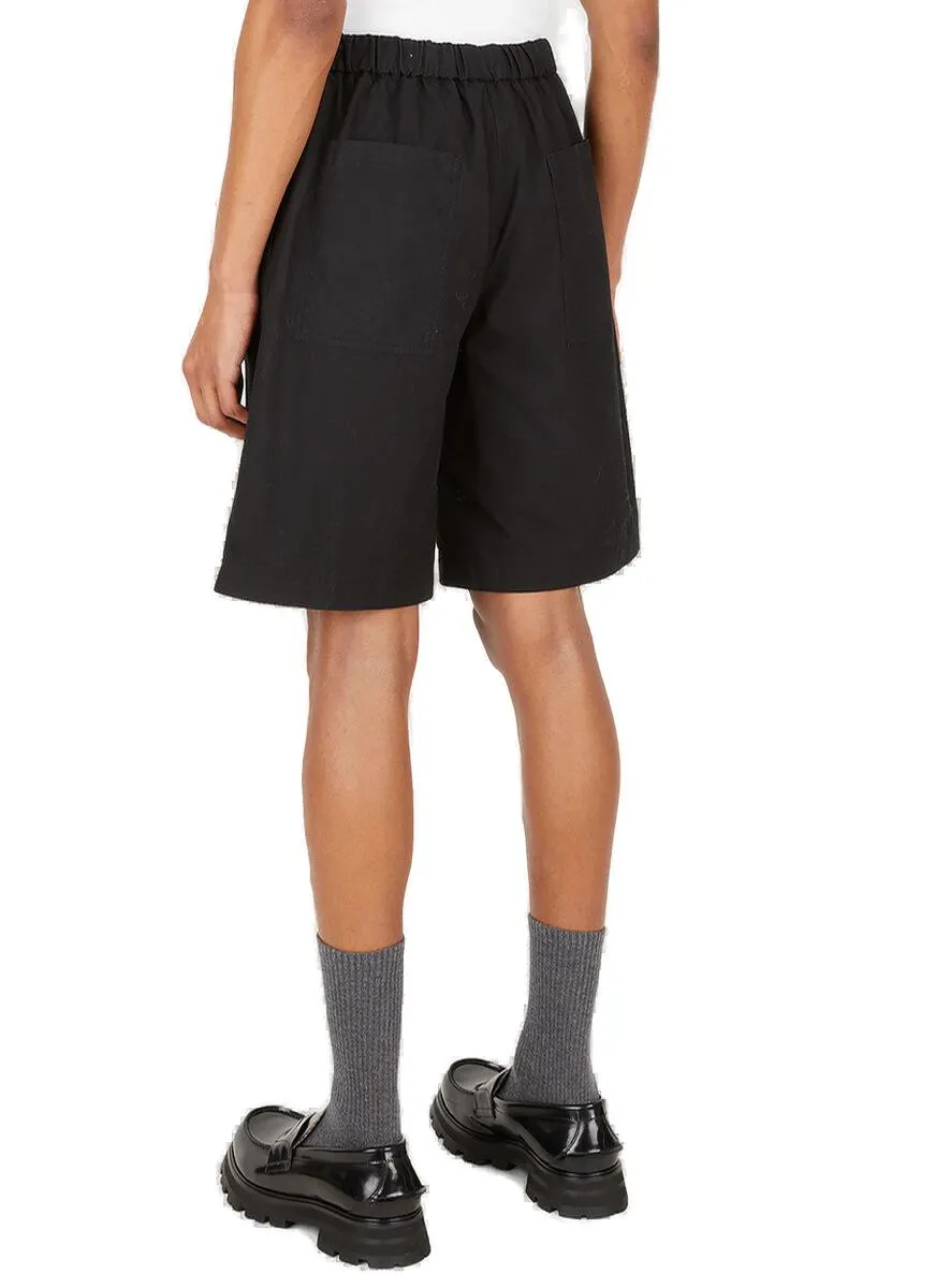 Jil Sander High Waist Knee-Length Shorts