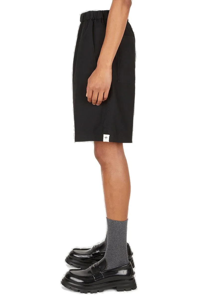 Jil Sander High Waist Knee-Length Shorts