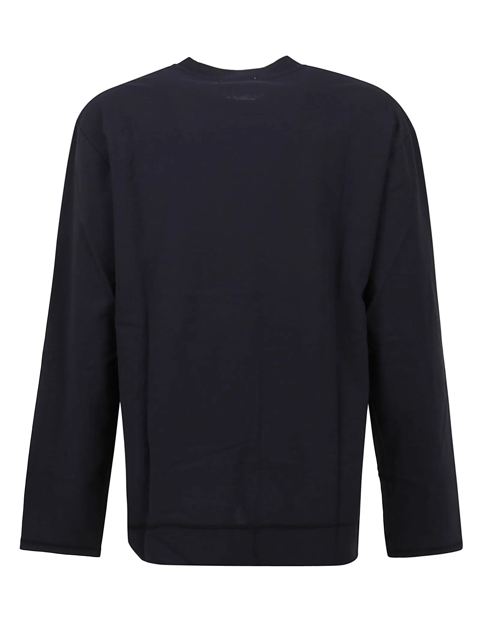 Jil Sander Logo Patch Crewneck T-Shirt