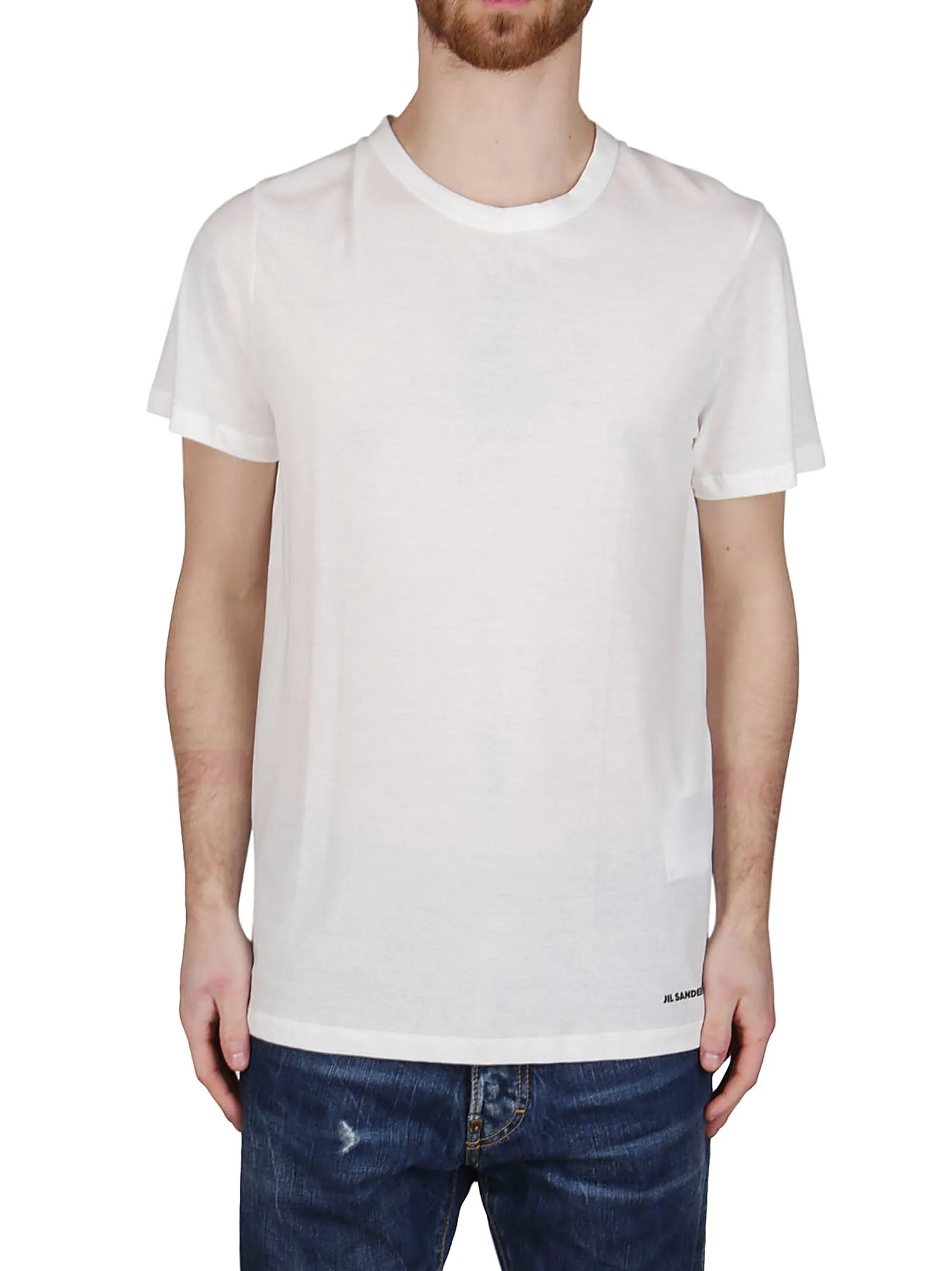 Jil Sander Logo Print T-Shirt