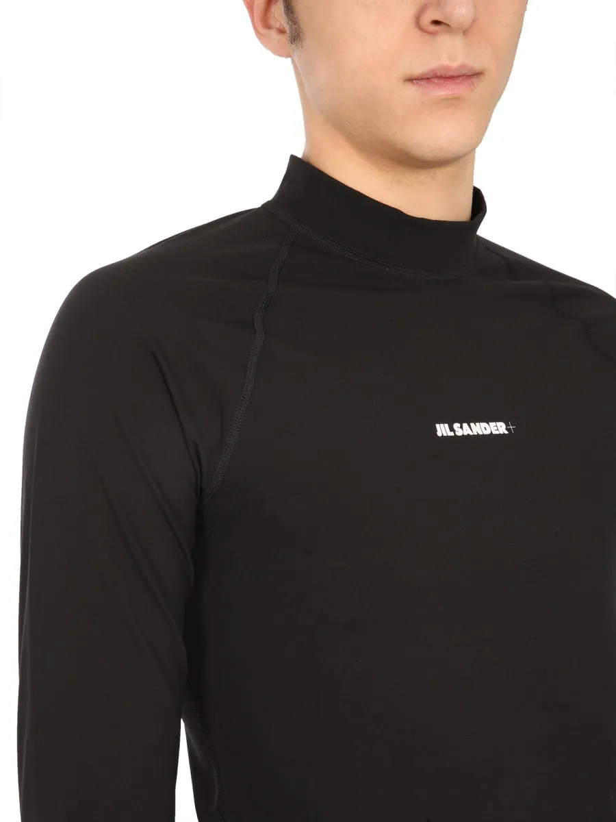 Jil Sander Logo Print T-Shirt