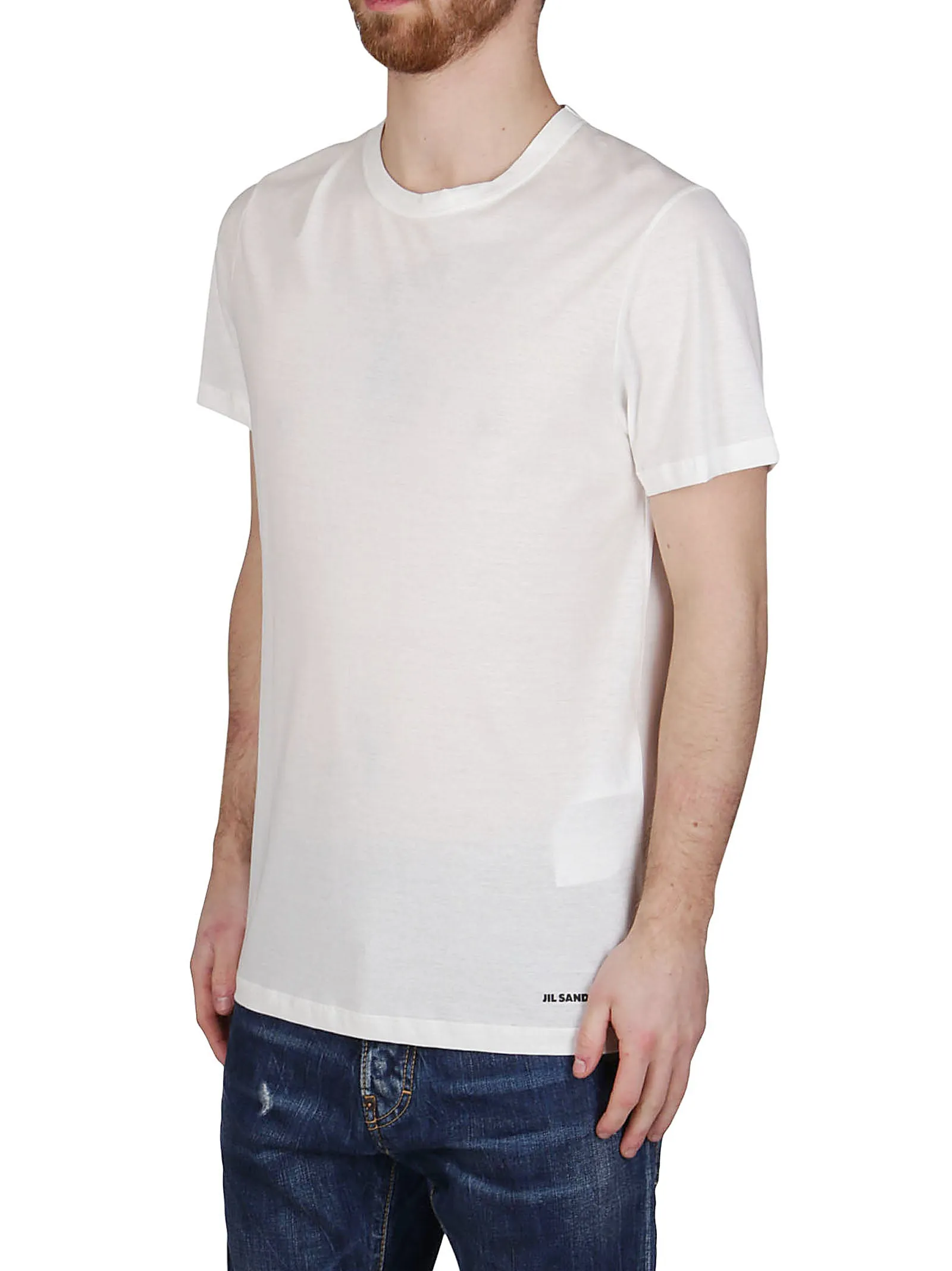 Jil Sander Logo Print T-Shirt
