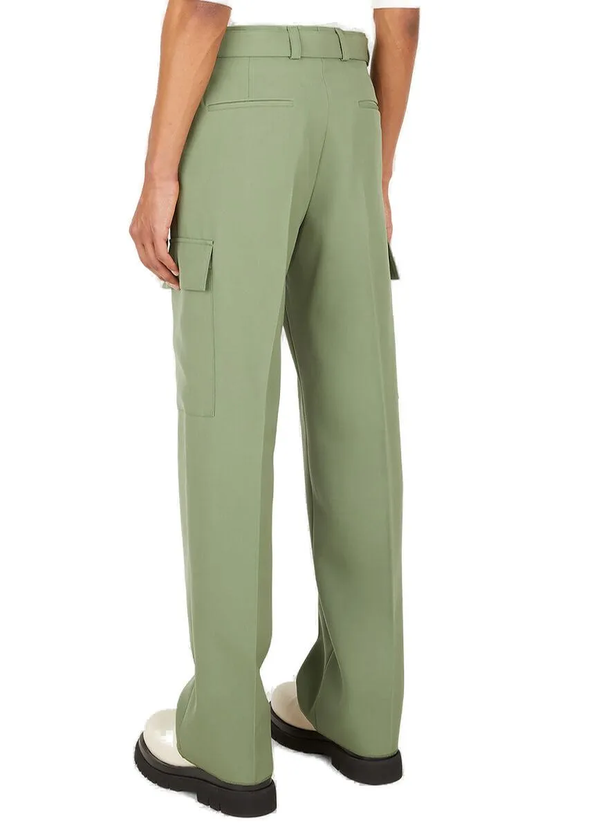 Jil Sander Pressed-Crease Cargo Pants