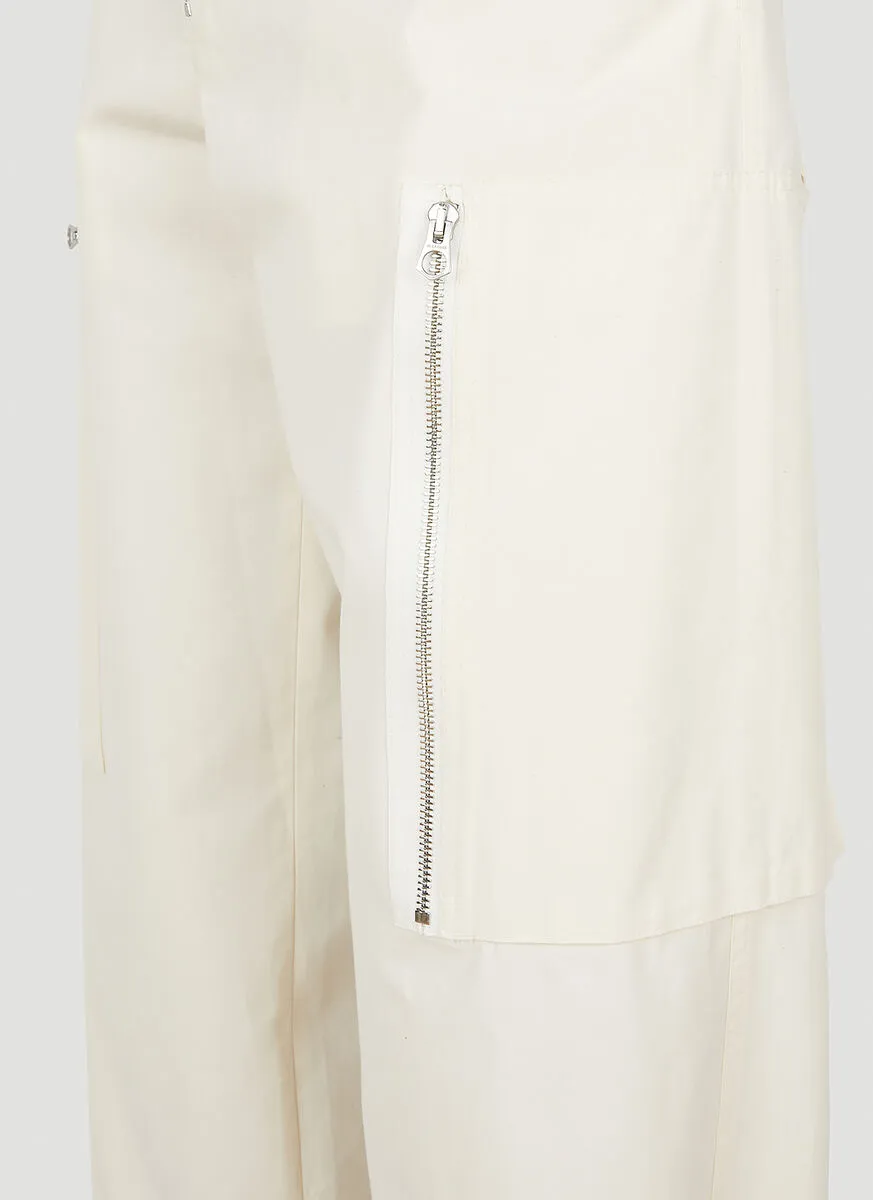 Jil Sander Zip Pockets Pants