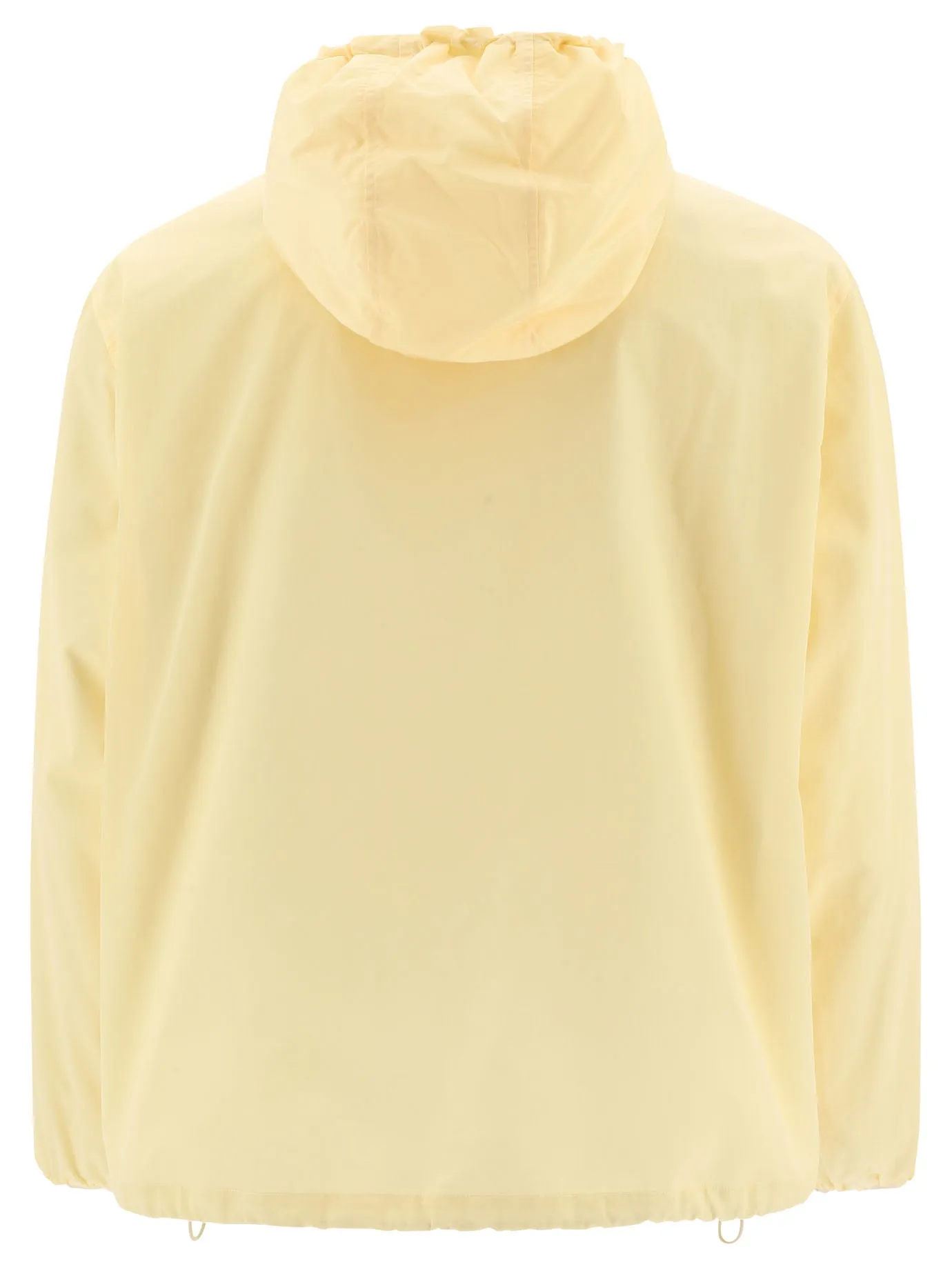 Jil Sander Zip-Up Drawstring Hooded Jacket