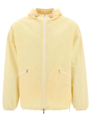Jil Sander Zip-Up Drawstring Hooded Jacket