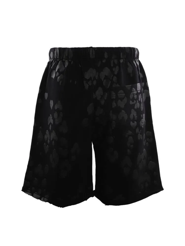 Just Cavalli Logo Patch Drawstring Shorts