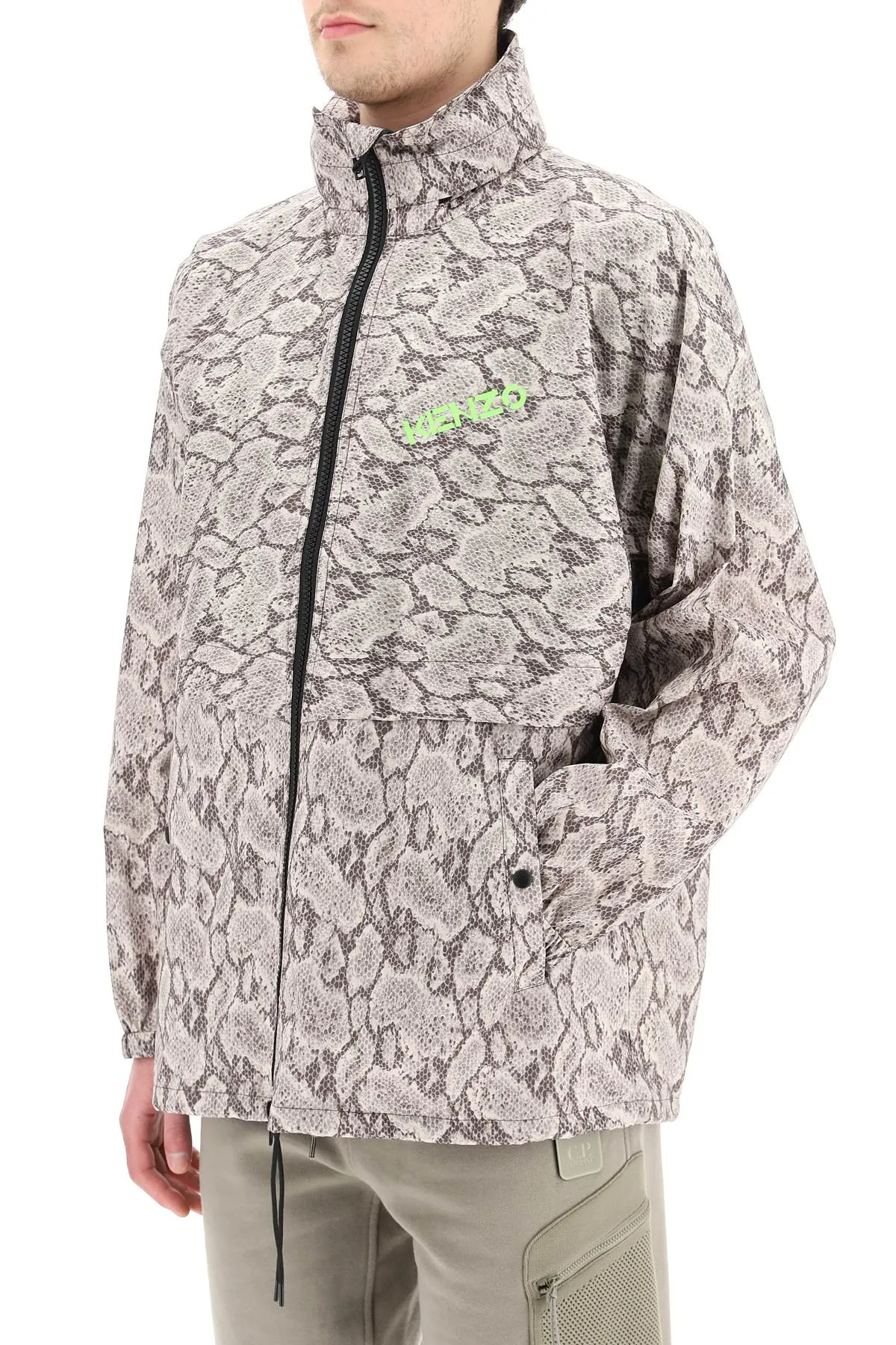 Kenzo Allover Printed Zipped Jacket