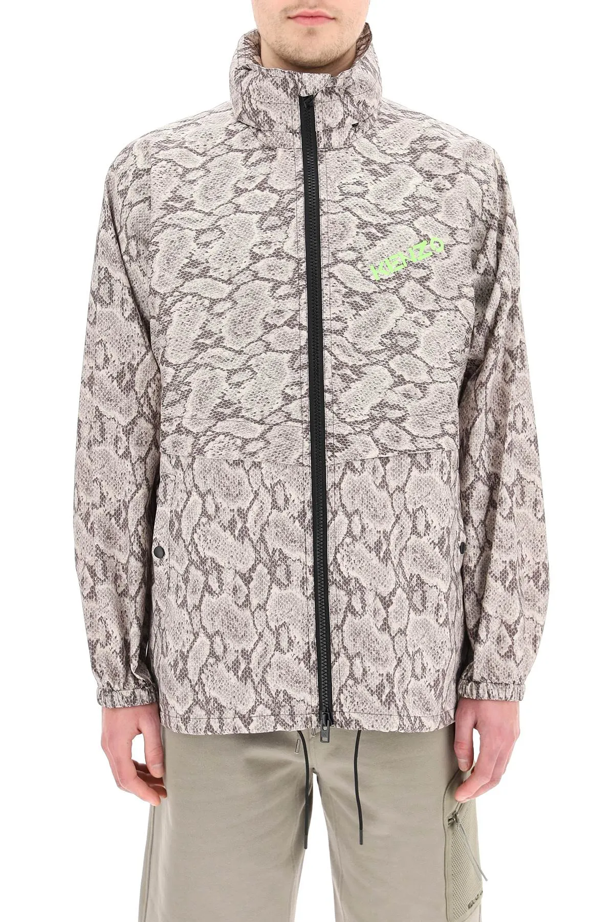 Kenzo Allover Printed Zipped Jacket