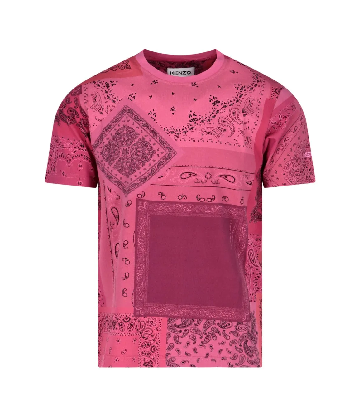Kenzo Bandana Printed Crewneck T-Shirt