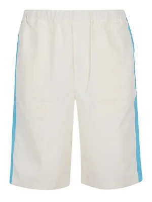 Kenzo Colour Block Elastic Waist Shorts