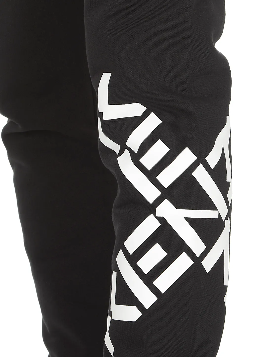 Kenzo Logo Printed Elastic Waist Jogging Pants