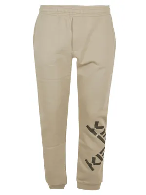 Kenzo Logo Printed Elastic Waist Jogging Pants