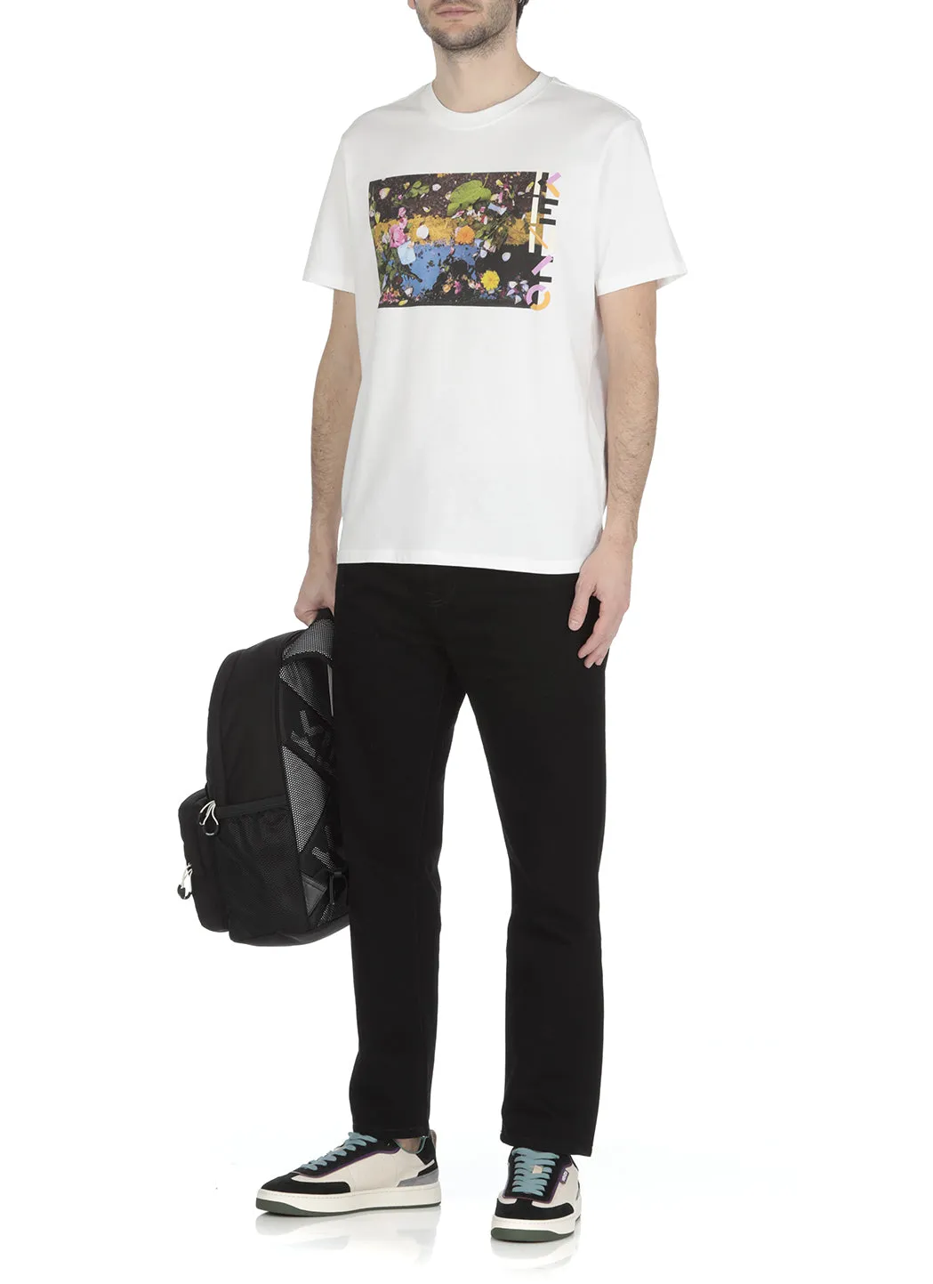 Kenzo Printed Crewneck T-shirt