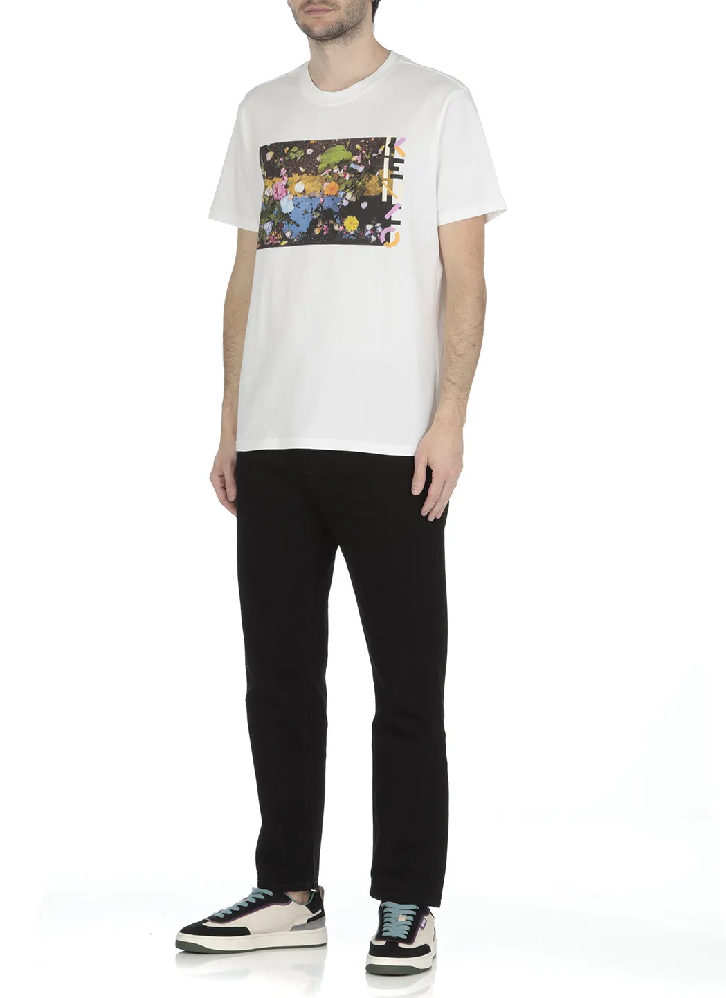 Kenzo Printed Crewneck T-shirt