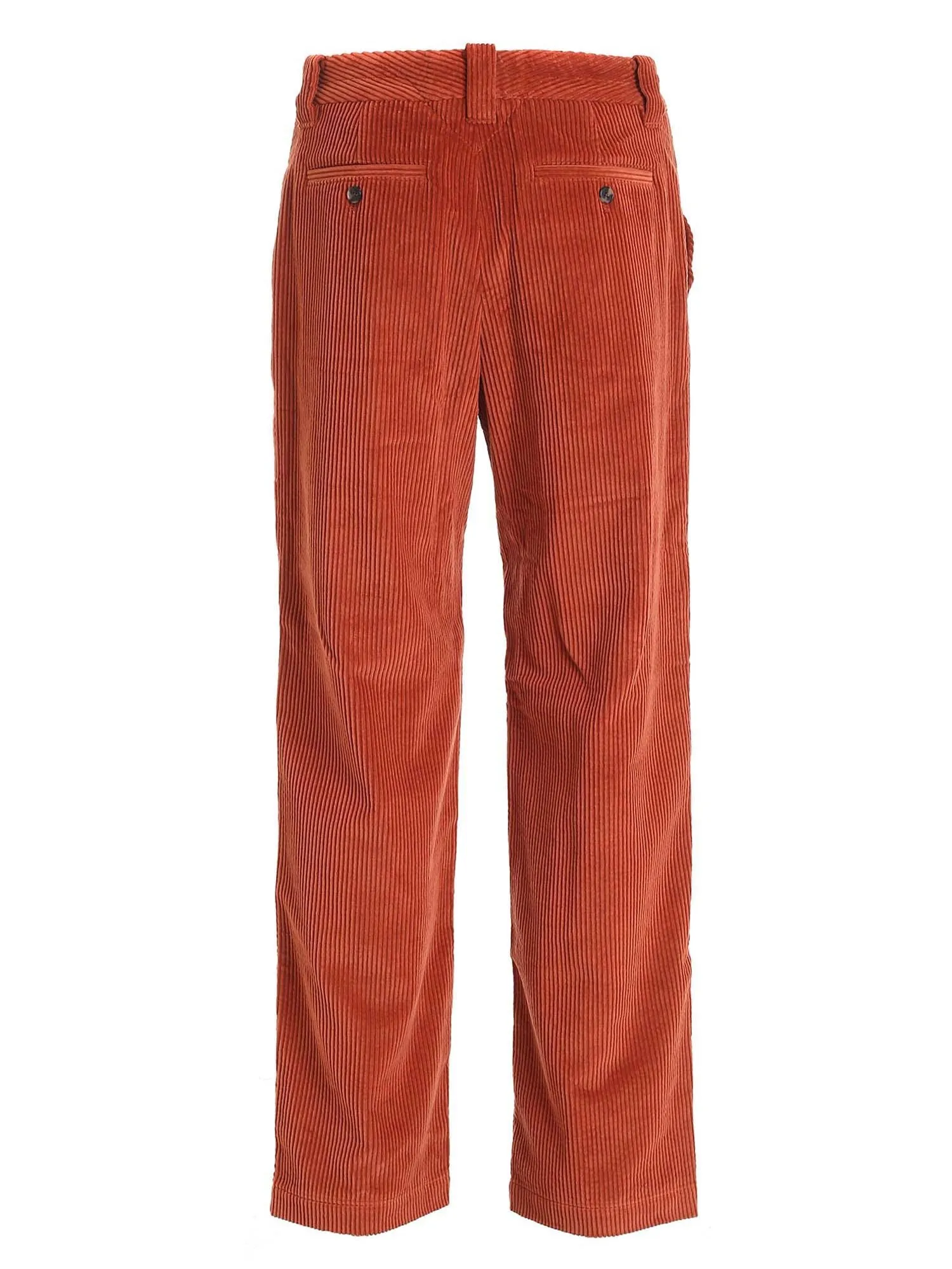 Kenzo Straight Leg Flared Corduroy Pants